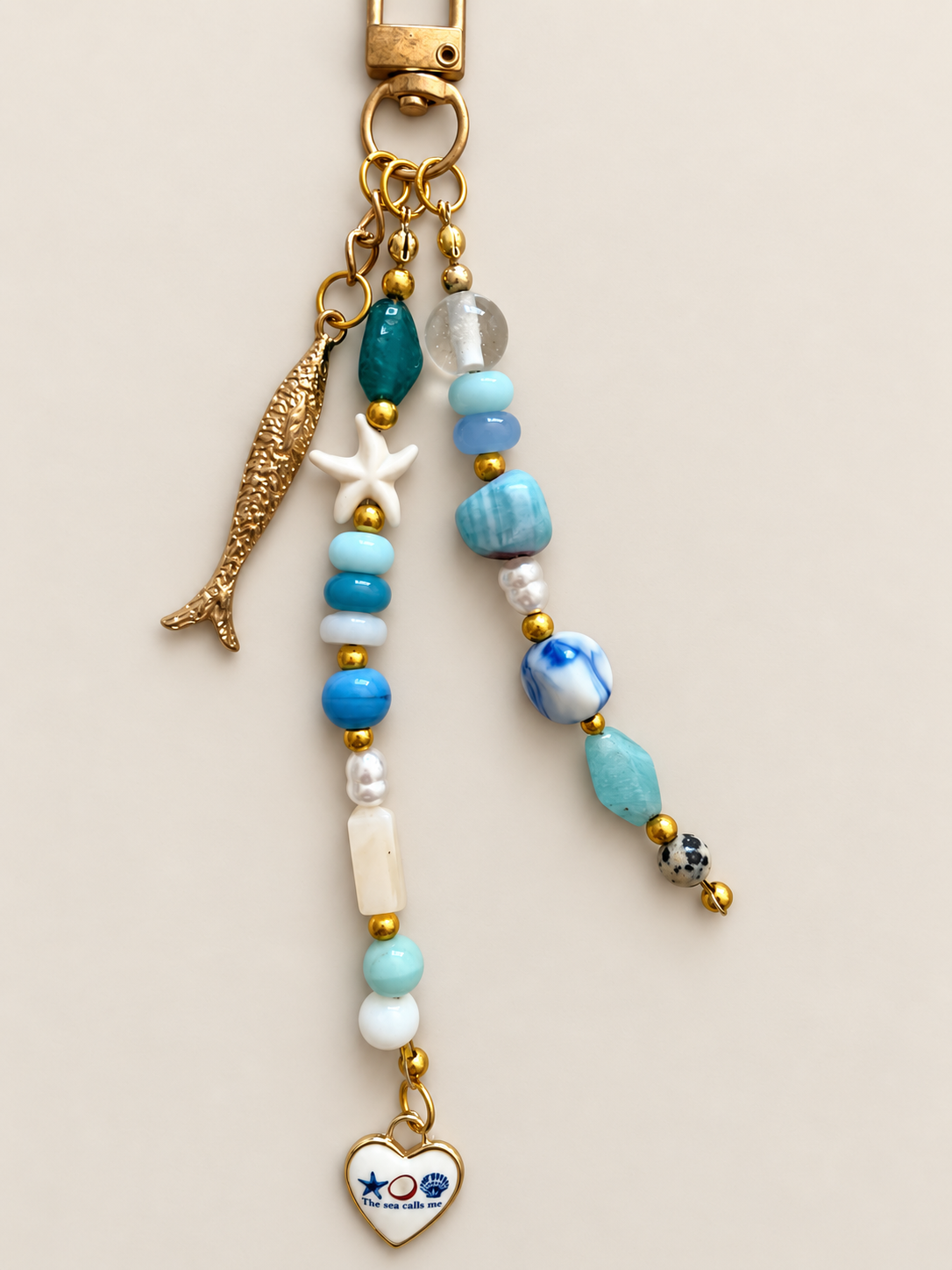 Blue Starfish Charm