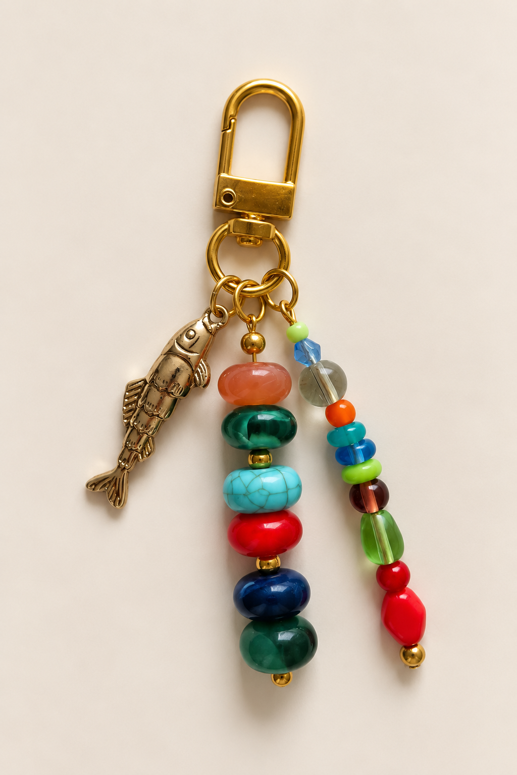 Multicolor Fish Charm II