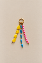 Pink & Blue Fish Charm