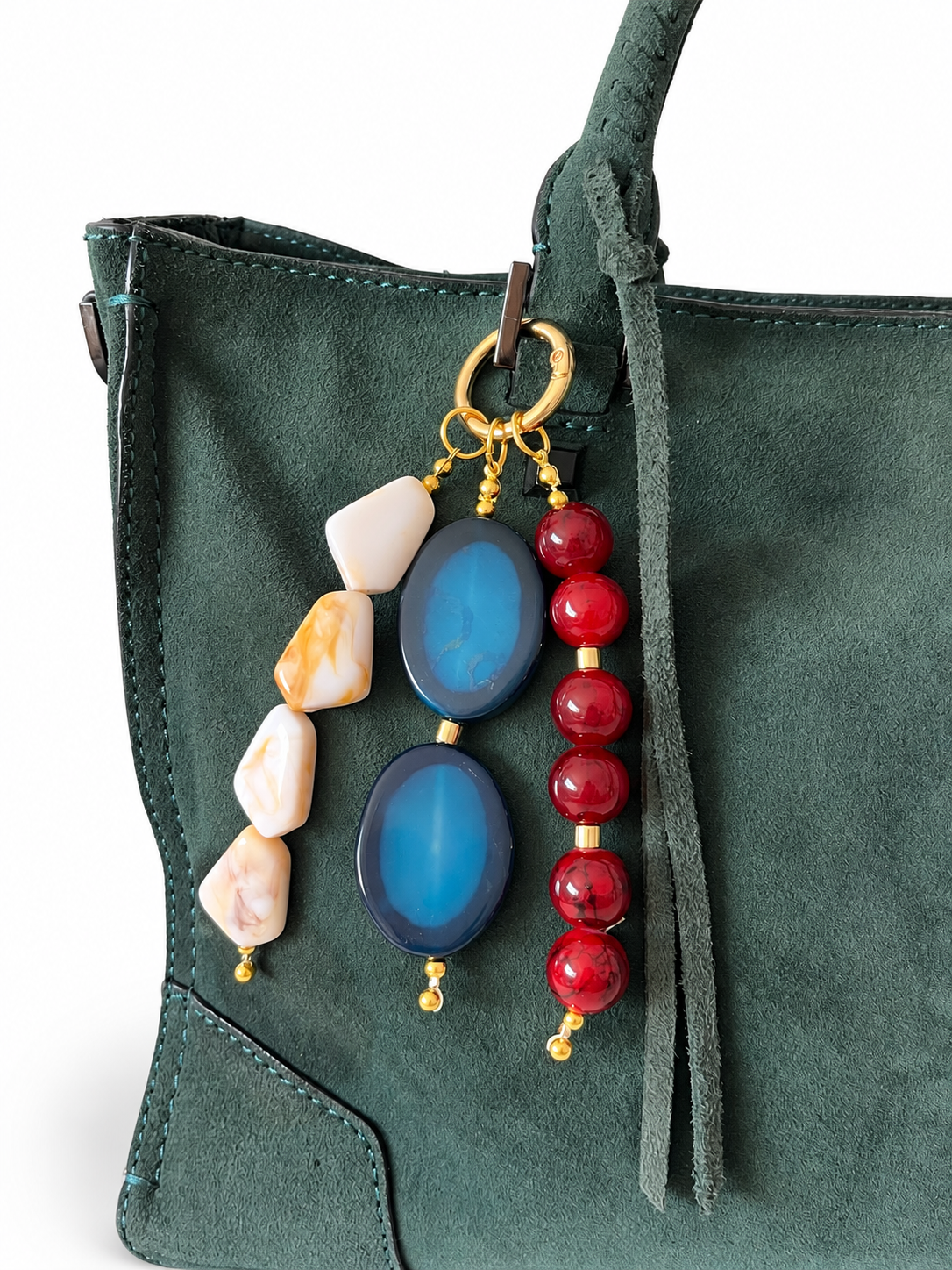 Beaded Bag Charm