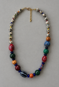 Colorful Boho Mixed Bead Necklace