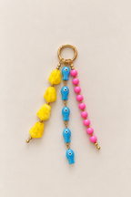 Pink & Blue Fish Charm