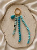 Turquoise Four Strand Charm