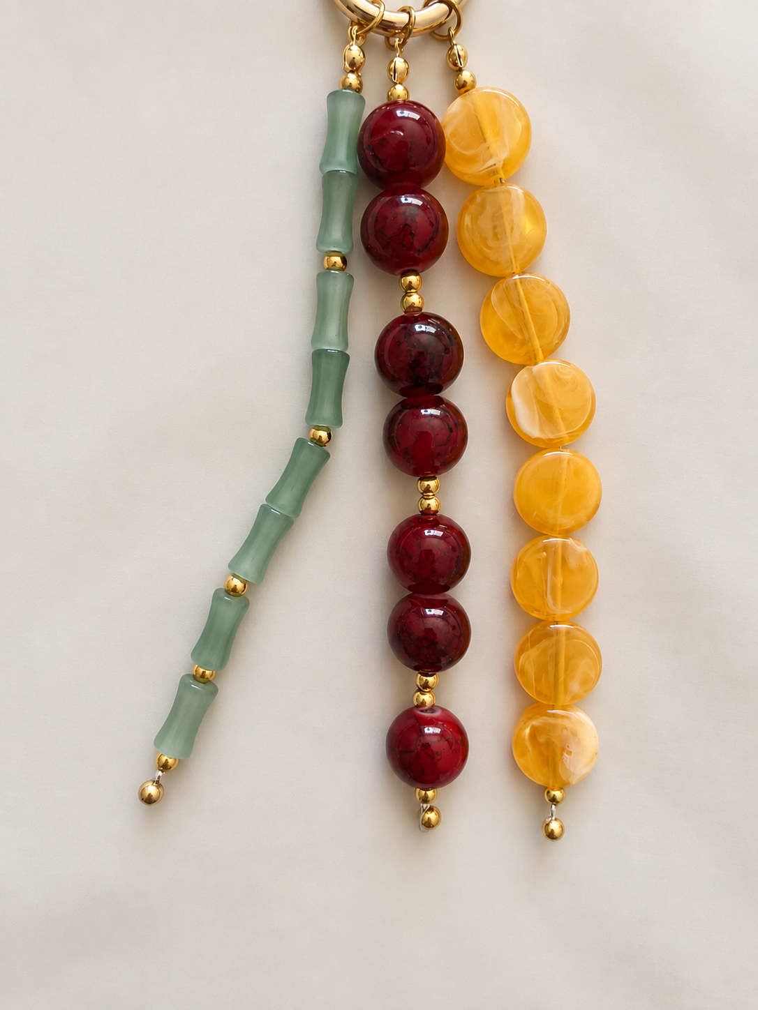 Red Yellow Green Triple Strand