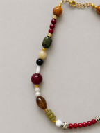 Colorful Boho Beaded Necklace