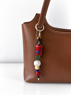 Boho Beaded Keychain Colorful Bag Charm