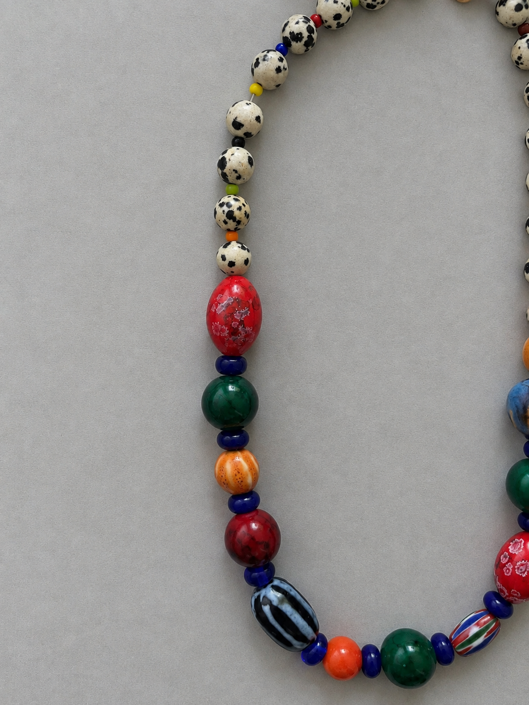 Colorful Boho Mixed Bead Necklace