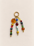 Colorful Boho Beaded Keychain Evil Eye Bag Charm