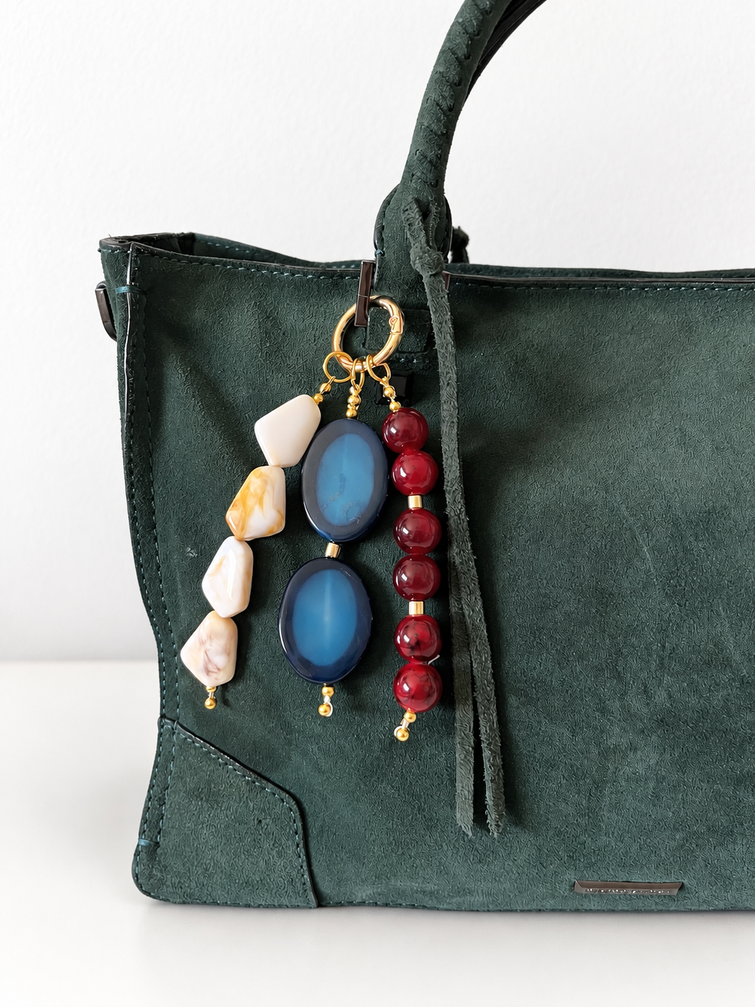 Beaded Bag Charm