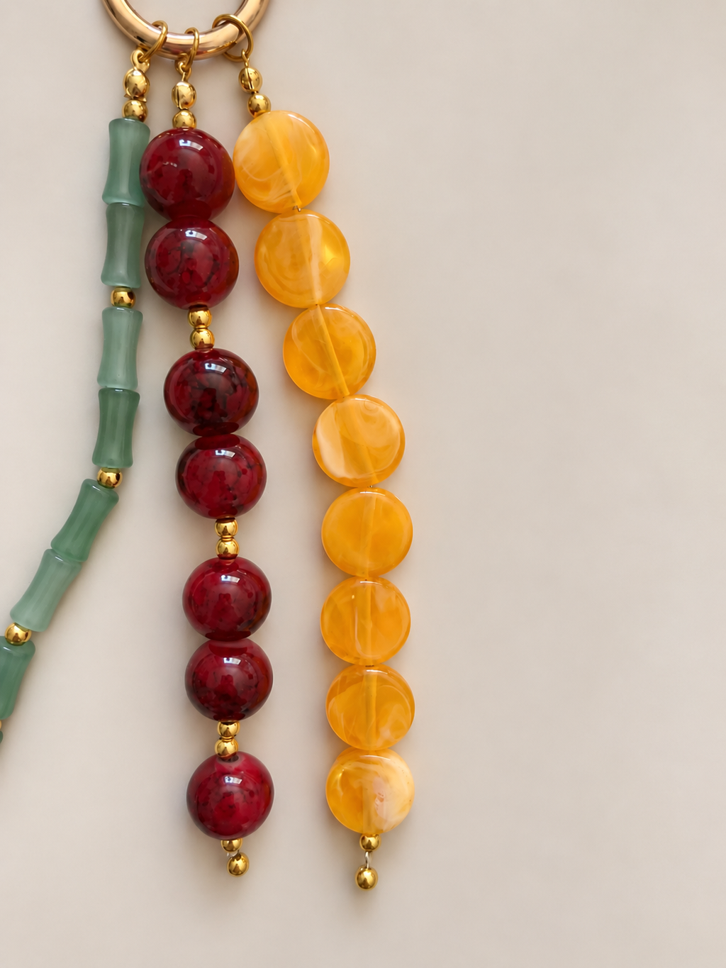 Red Yellow Green Triple Strand