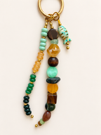 Green & Brown Fish Charm