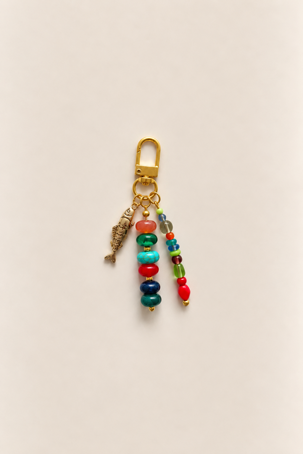 Multicolor Fish Charm II