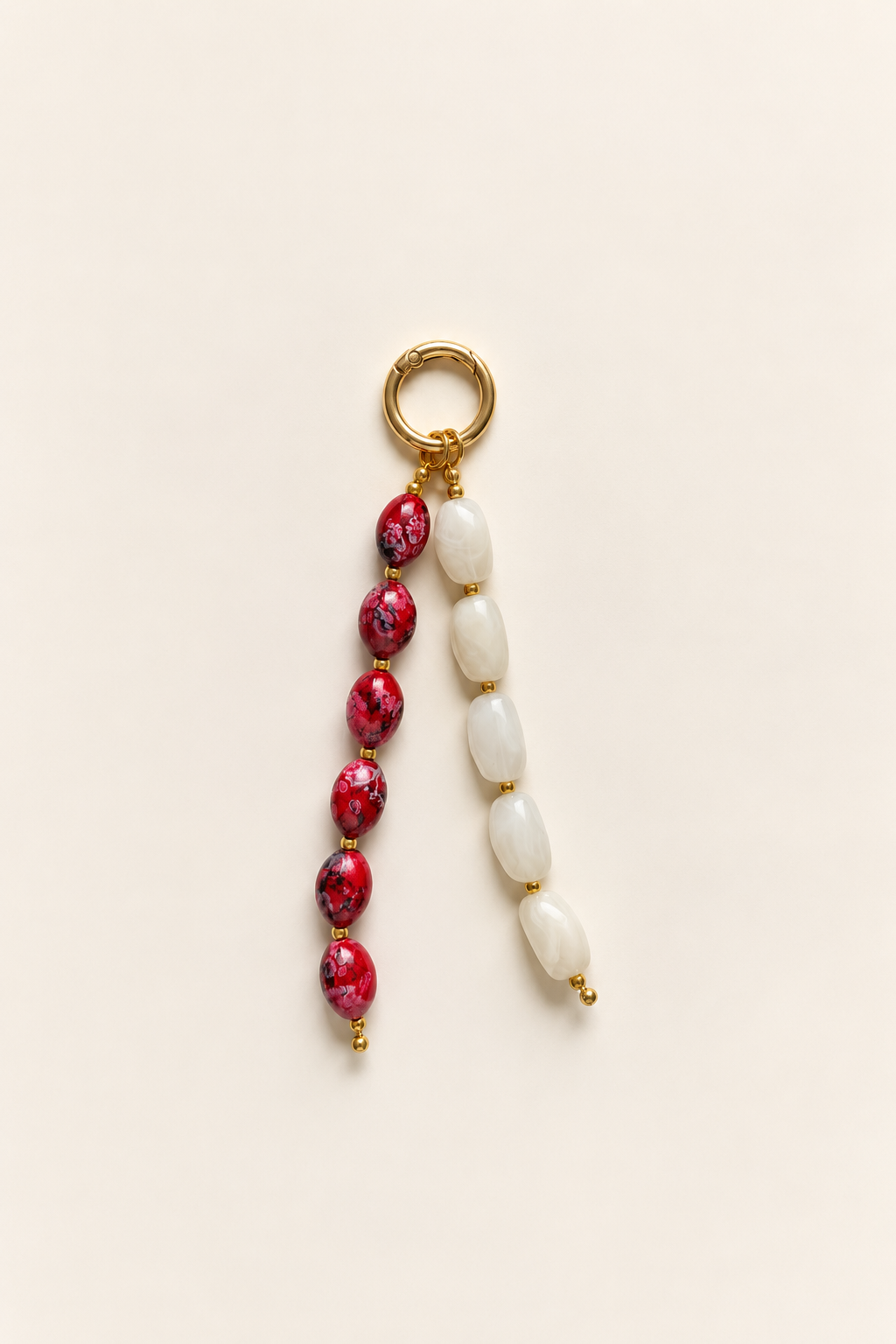 Red & White Double Strand