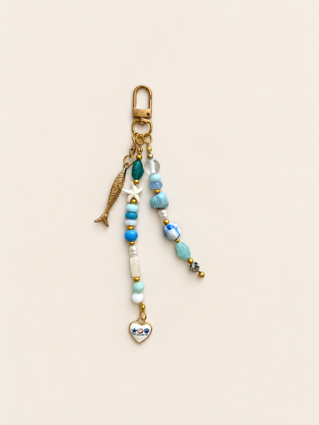 Blue Starfish Charm