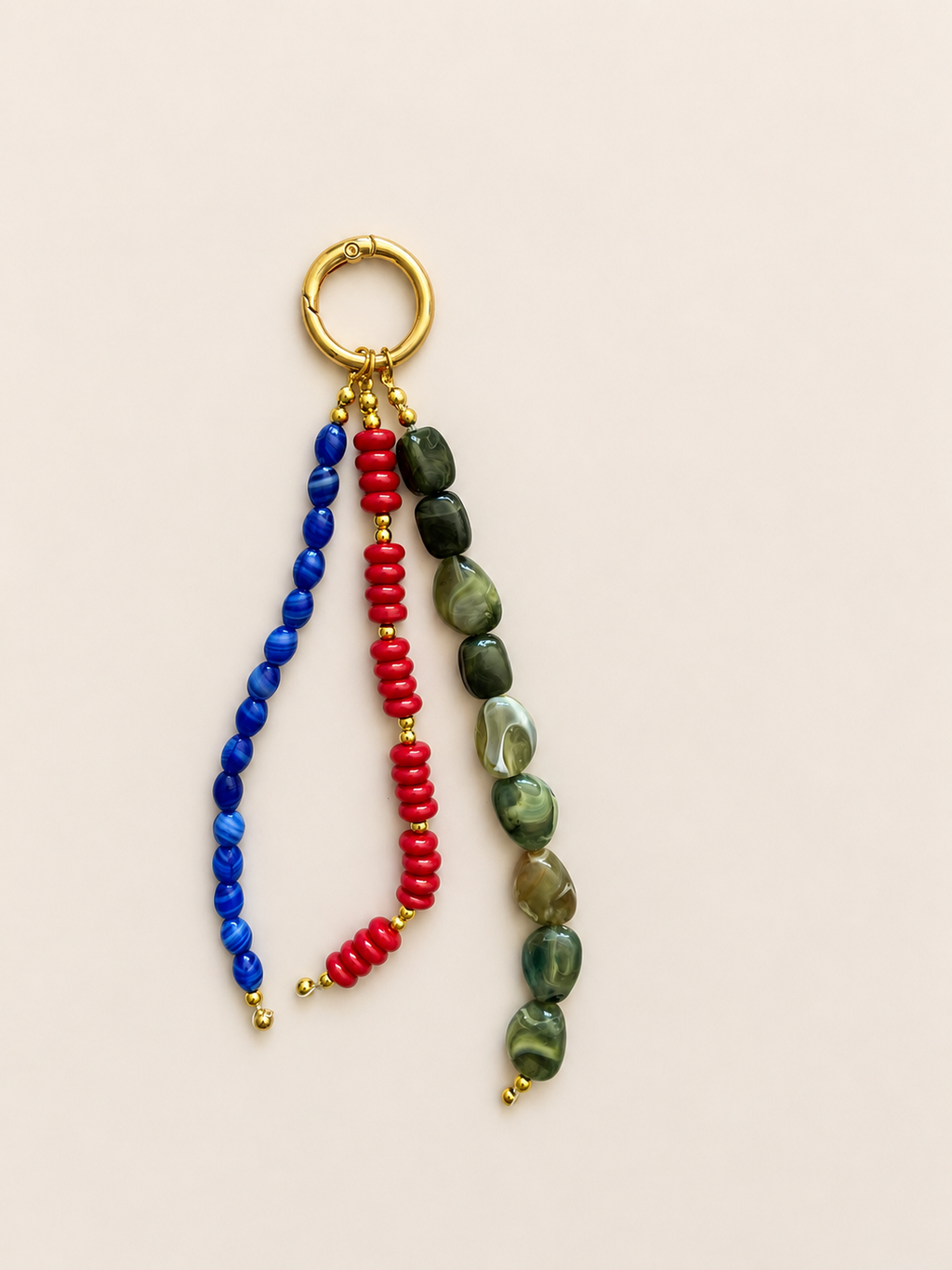 Green Red Blue Triple Strand