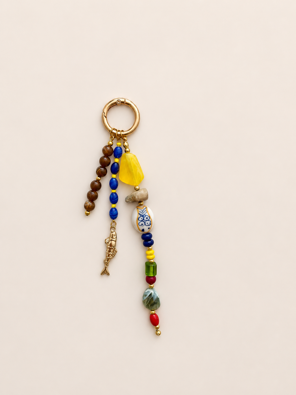Multicolor Fish Charm