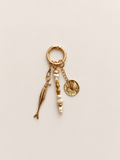 Pearl Fish Charm