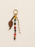 Pearl & Wood Charm